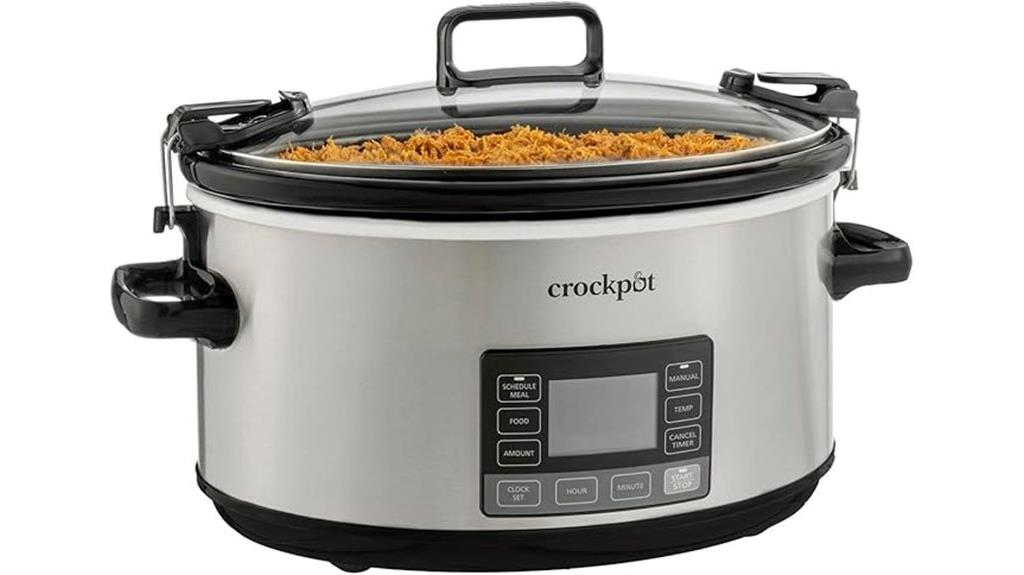 7 quart slow cooker with timer