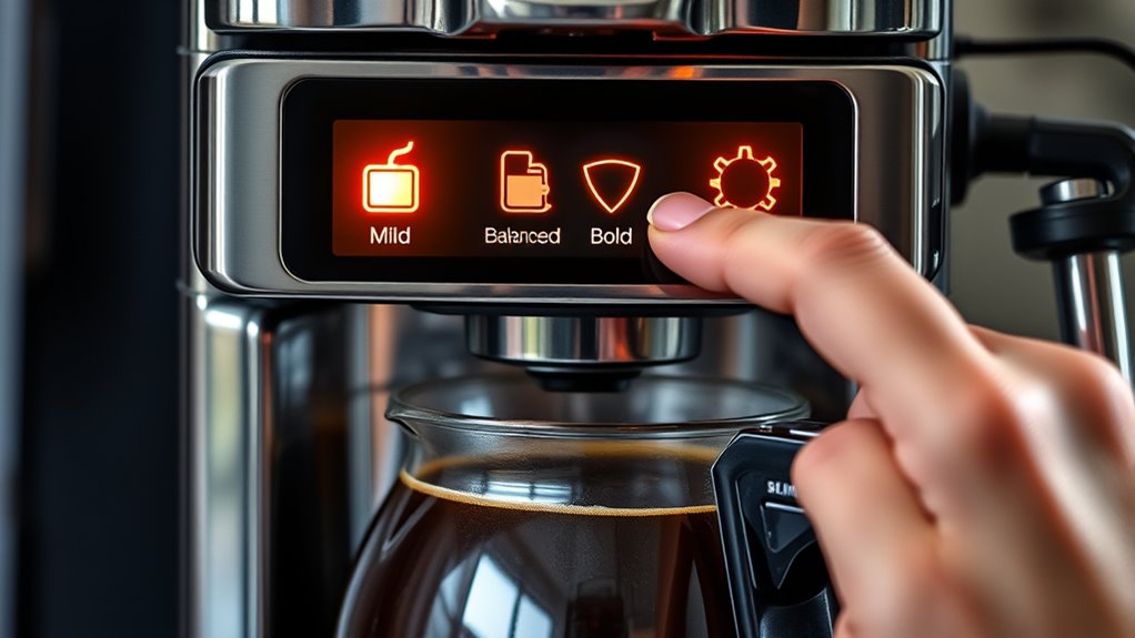 adjust grind and temperature