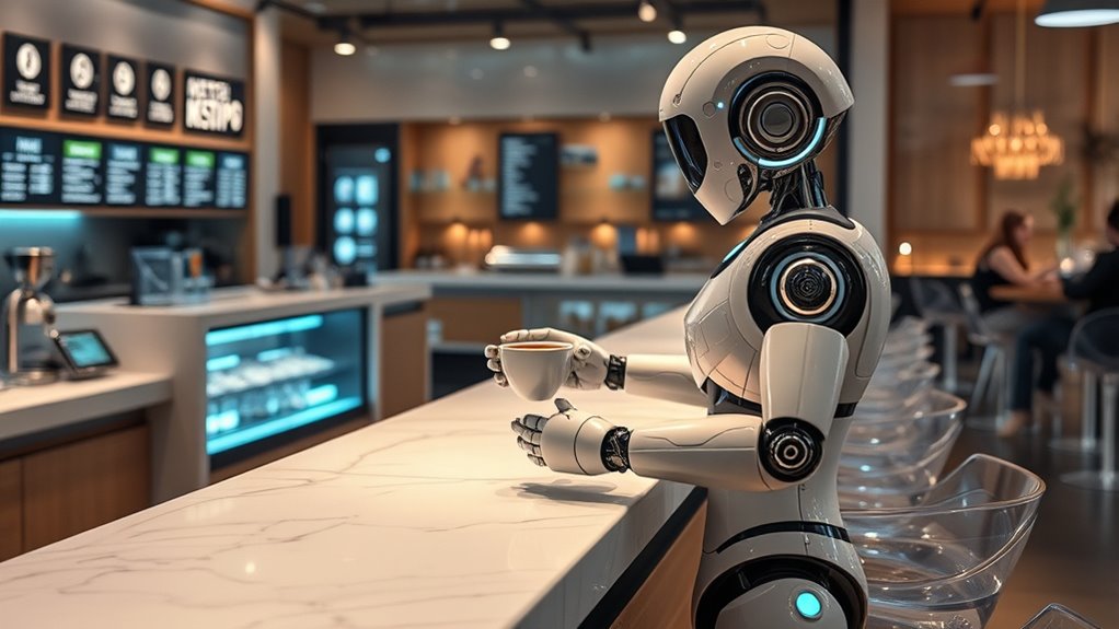 ai powered robotic coffee shops