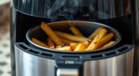 air fryer smoke causes