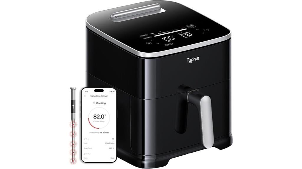 air fryer with thermometer