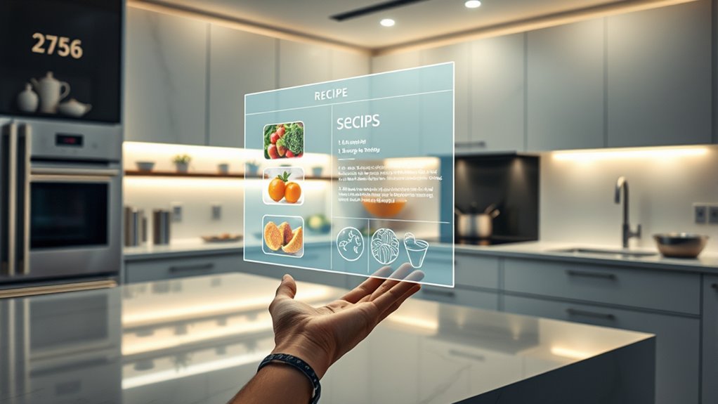 ar enabled hands free cooking