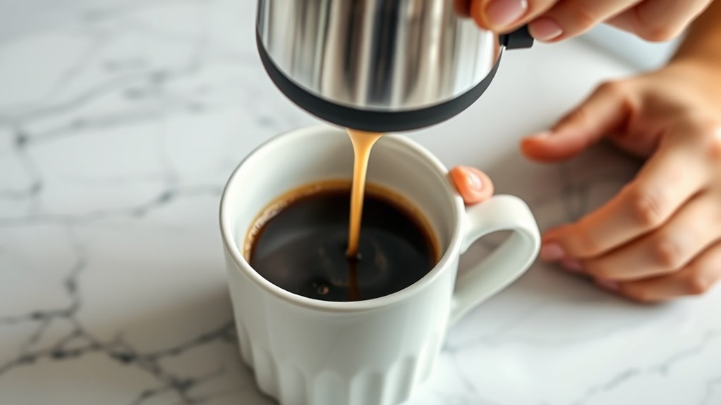 avoid overfilling and temperature