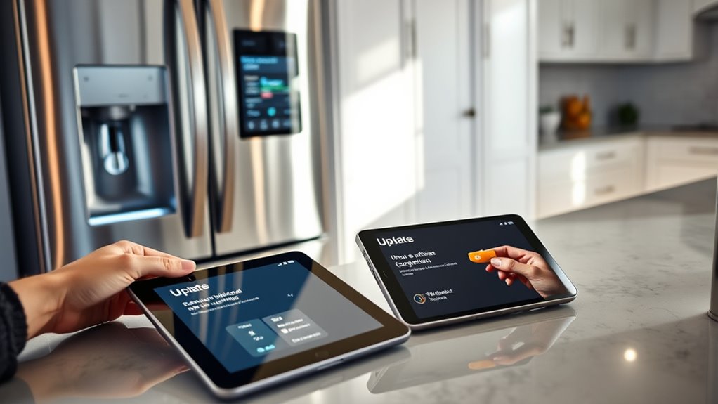 check device update options