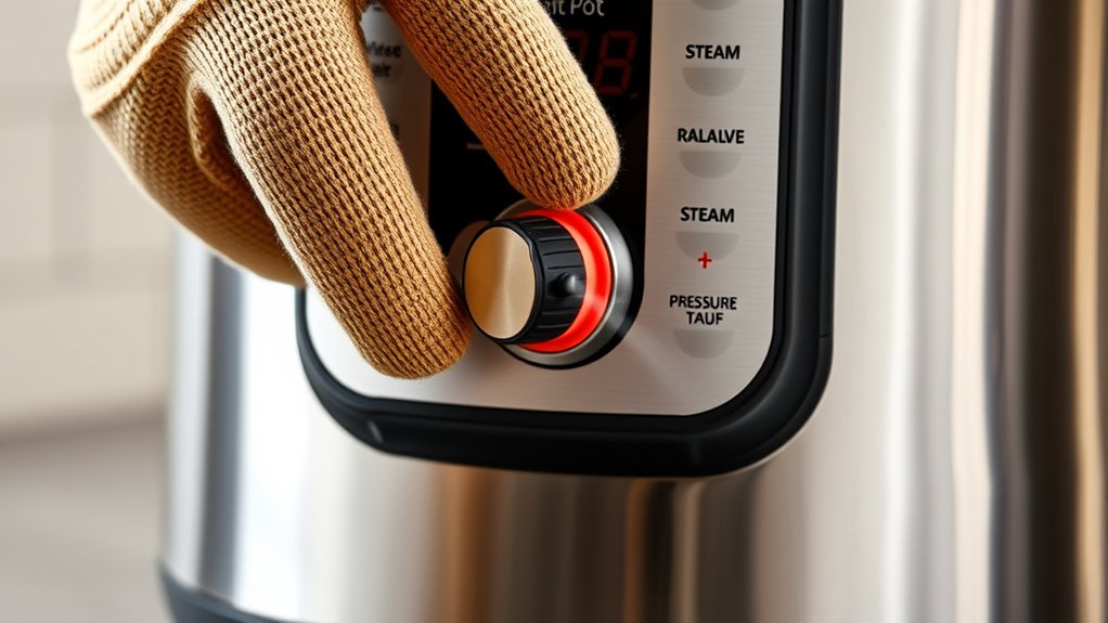 choose proper pressure release