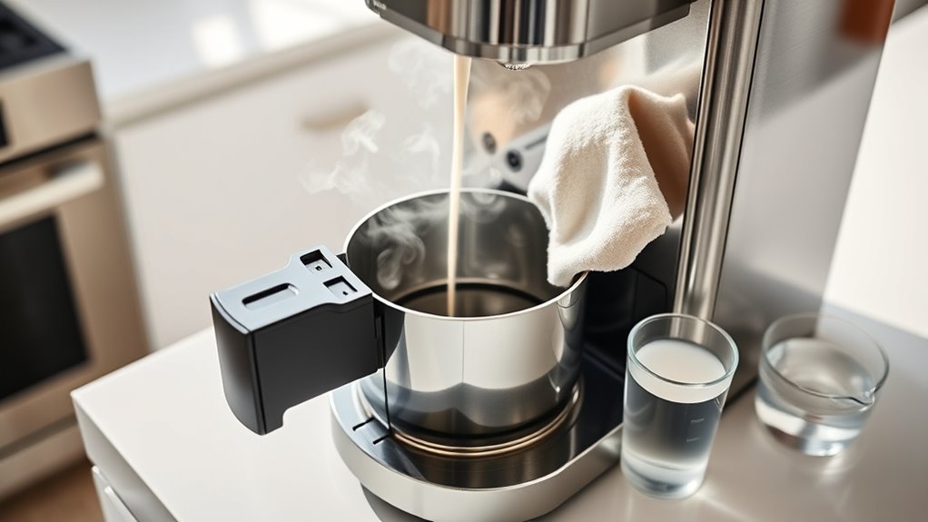 clean descale maintain coffee maker