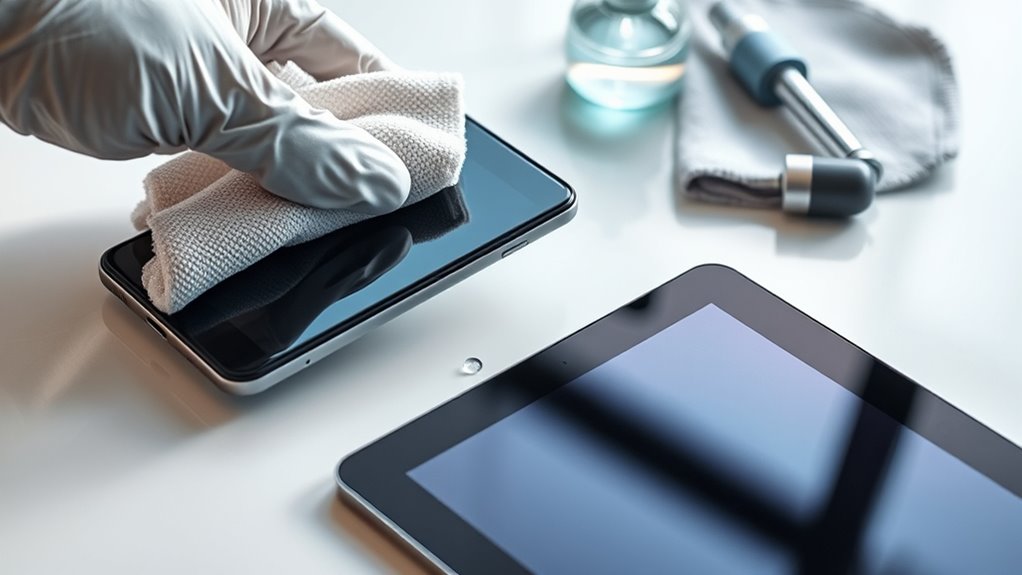 clean device with care