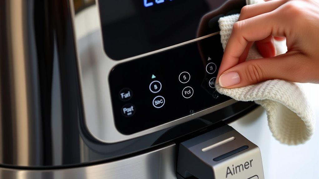 clean exterior and control