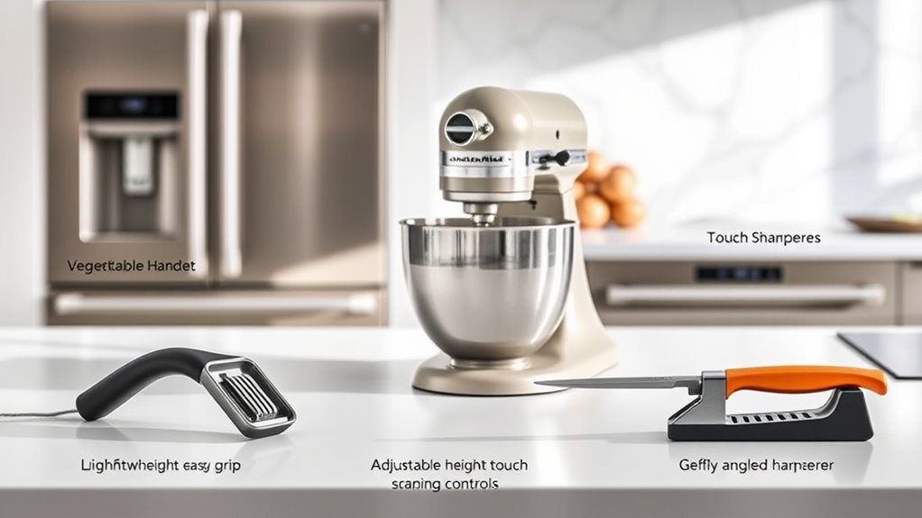 comfortable strain reducing kitchen tools