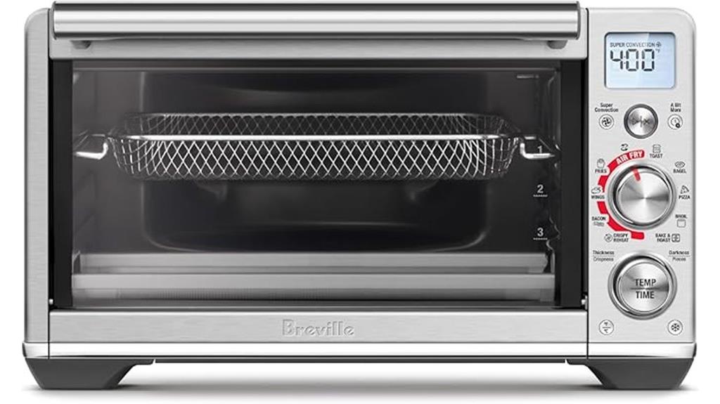 compact stainless steel oven