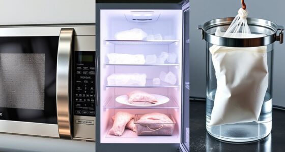 comparing thawing methods effectiveness