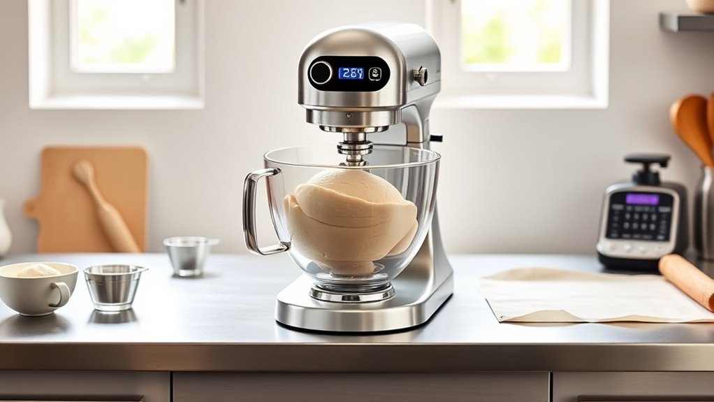 consistent automated dough mixing