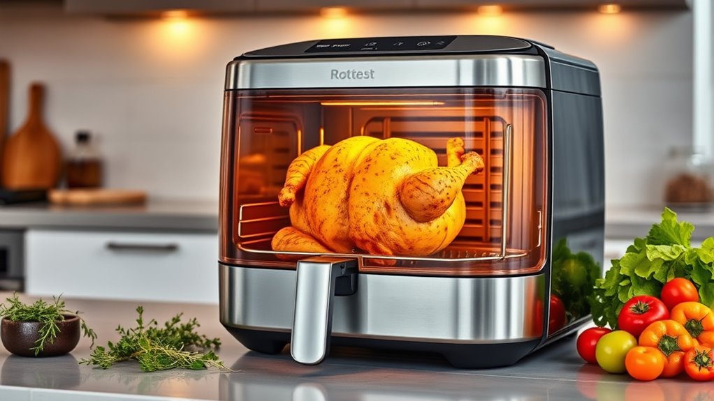 cooking capacity and features