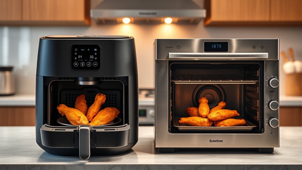 cooking comparison air fryer vs oven