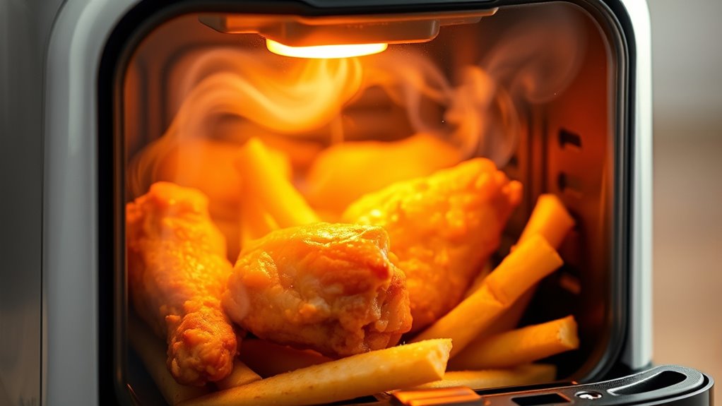 crispy even oil free cooking