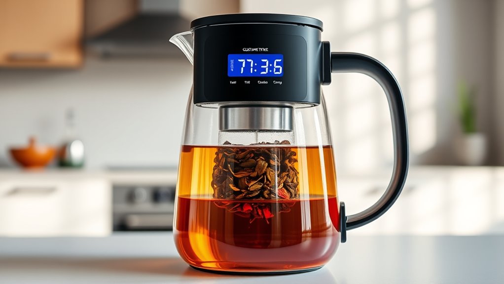 customizable brewing control features