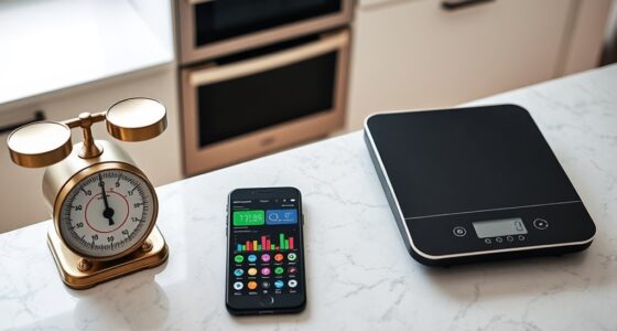 digital app connected kitchen scales