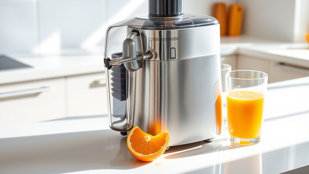 efficient quiet user friendly juicers