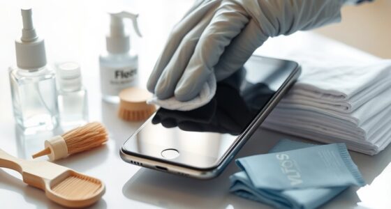 gadget cleaning and maintenance