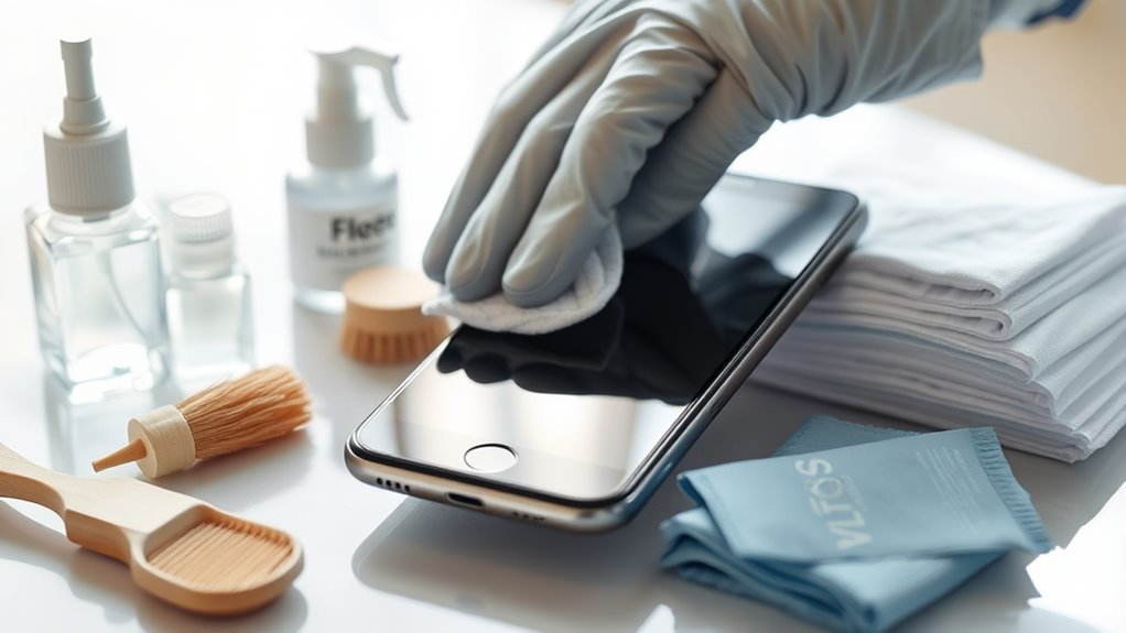 gadget cleaning and maintenance