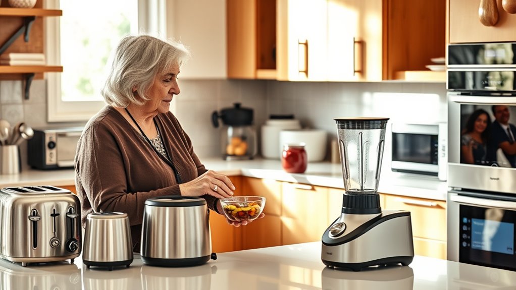guide seniors safely using voice controlled appliances