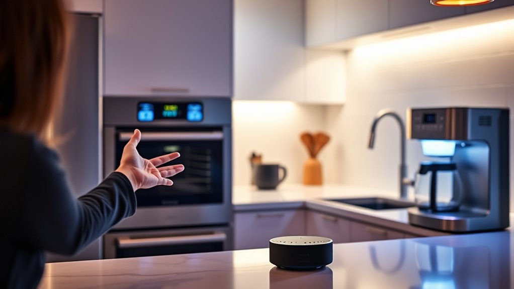 hands free kitchen appliance control