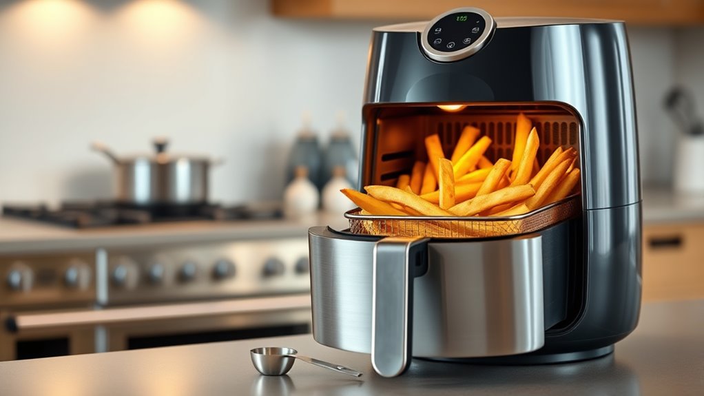 healthy oil less crispy cooking