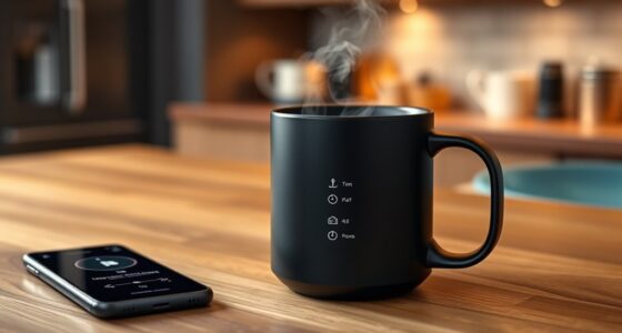 high tech coffee temperature control