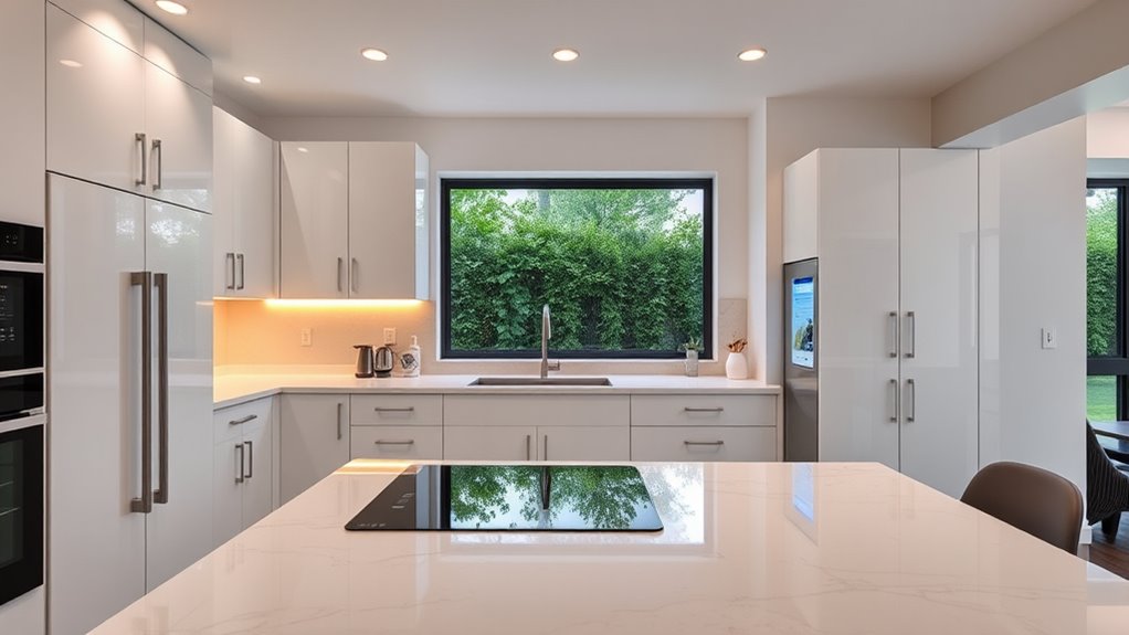 high tech kitchens increase property values