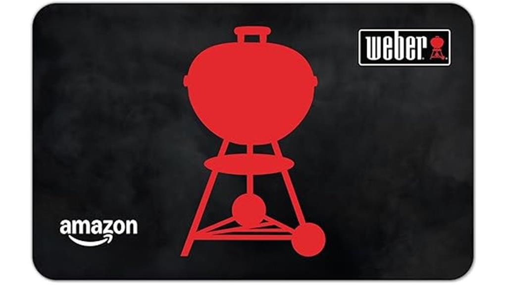 instant weber amazon gift