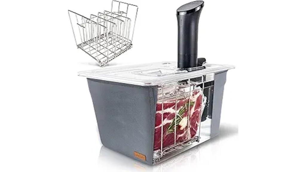 insulated sous vide container
