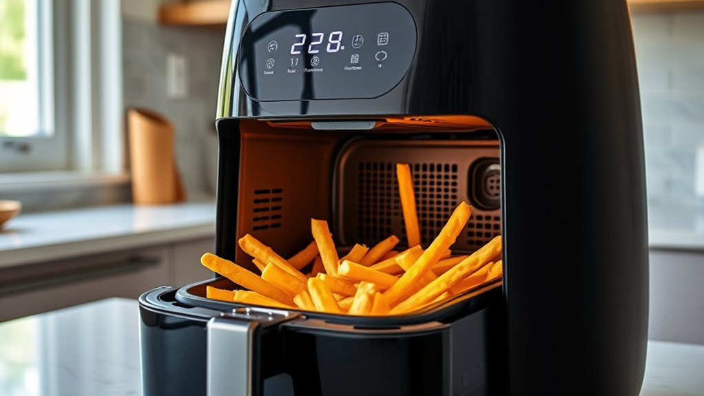 key air fryer components