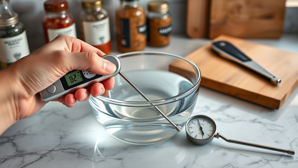 kitchen thermometer calibration guide