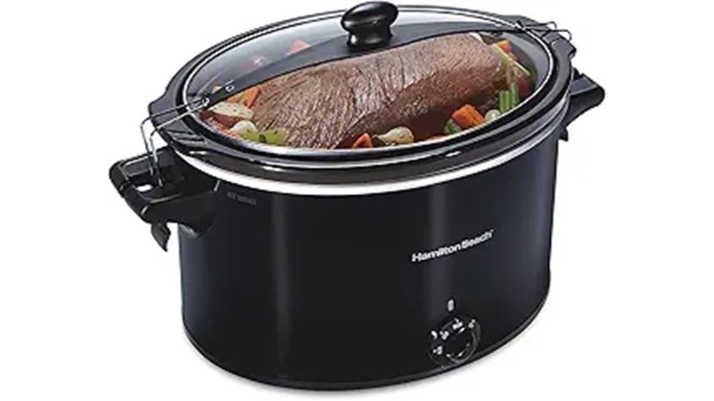 large 10 quart slow cooker