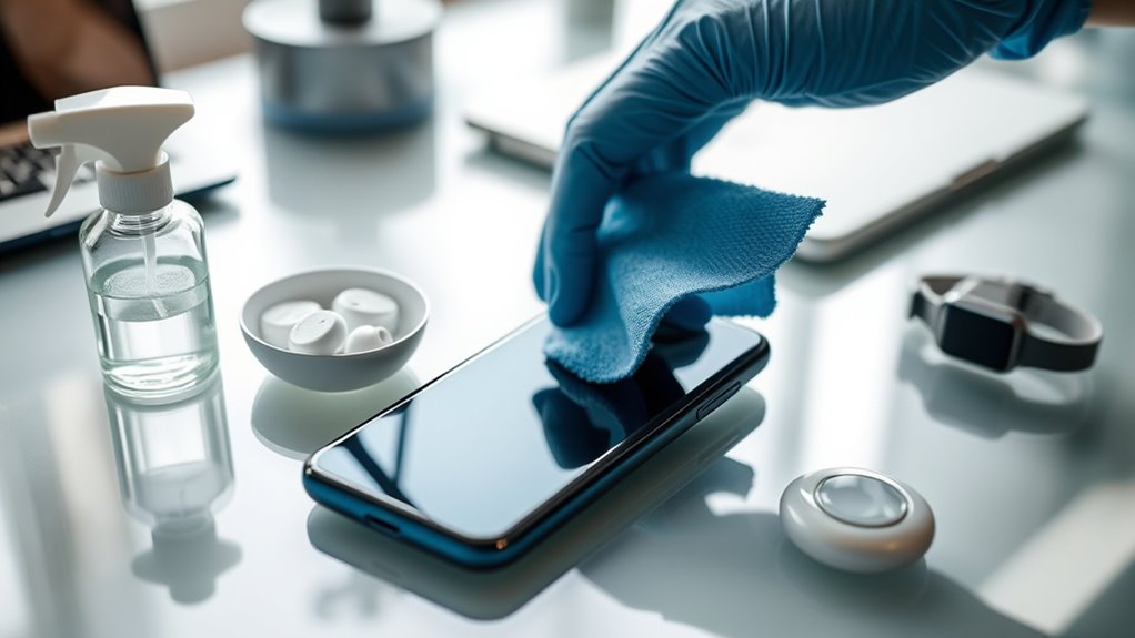 maintain clean healthy devices