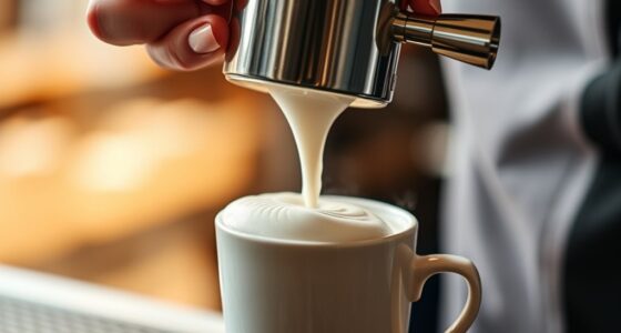 milk frother temperature tips