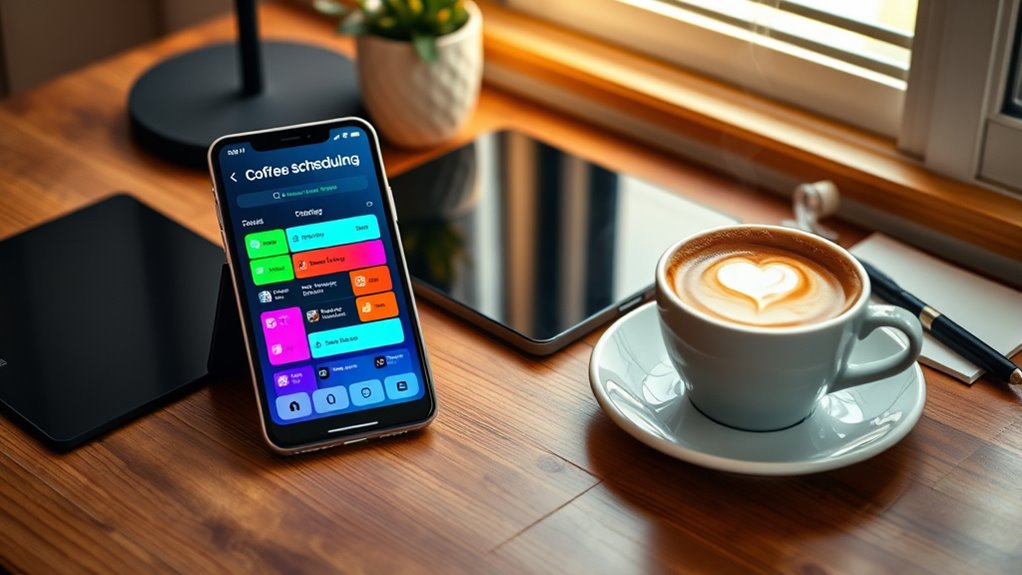 optimize coffee routine timing