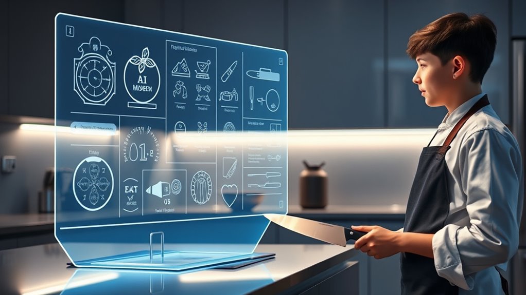 personalized interactive cooking training