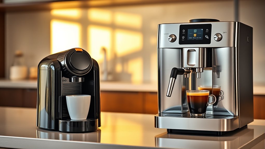 pod vs smart espresso