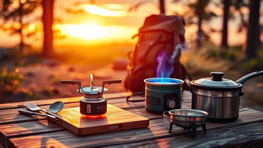 portable eco friendly outdoor cooking