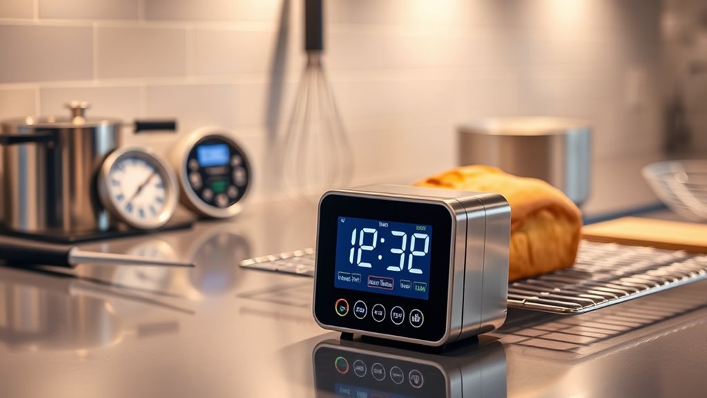 precise baking time alerts