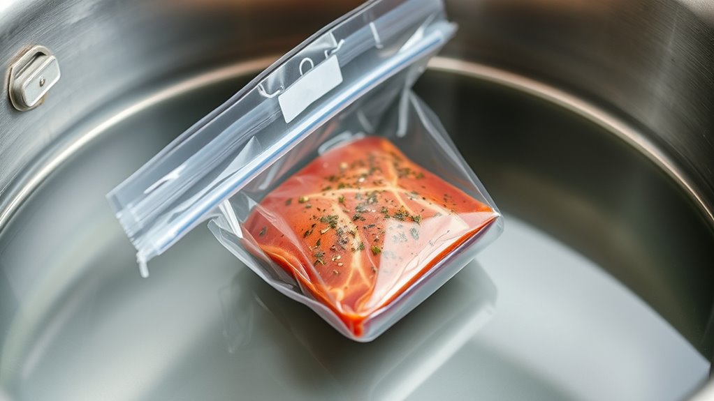 proper sous vide food preparation