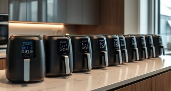 quiet efficient air fryers