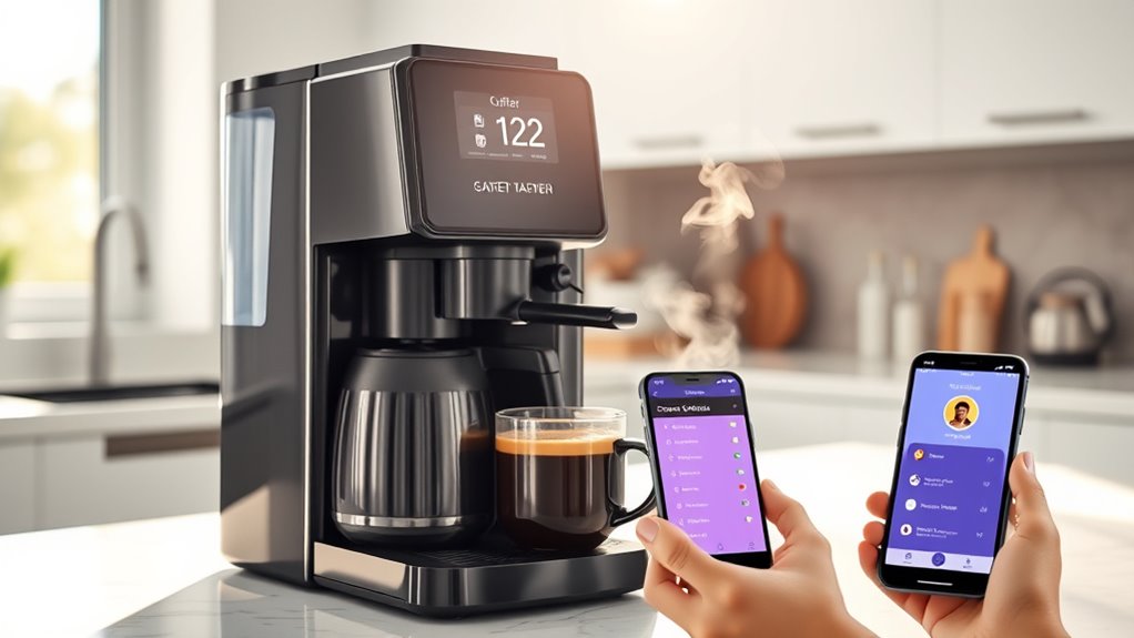 remote control customizable brewing