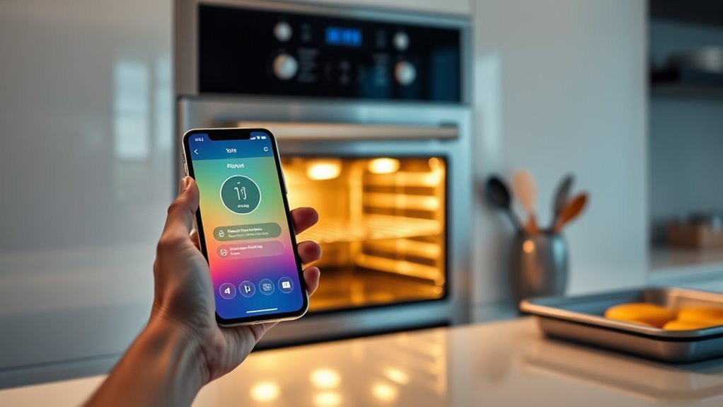 remote oven preheating safety