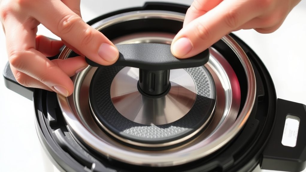 secure lid and sealing ring