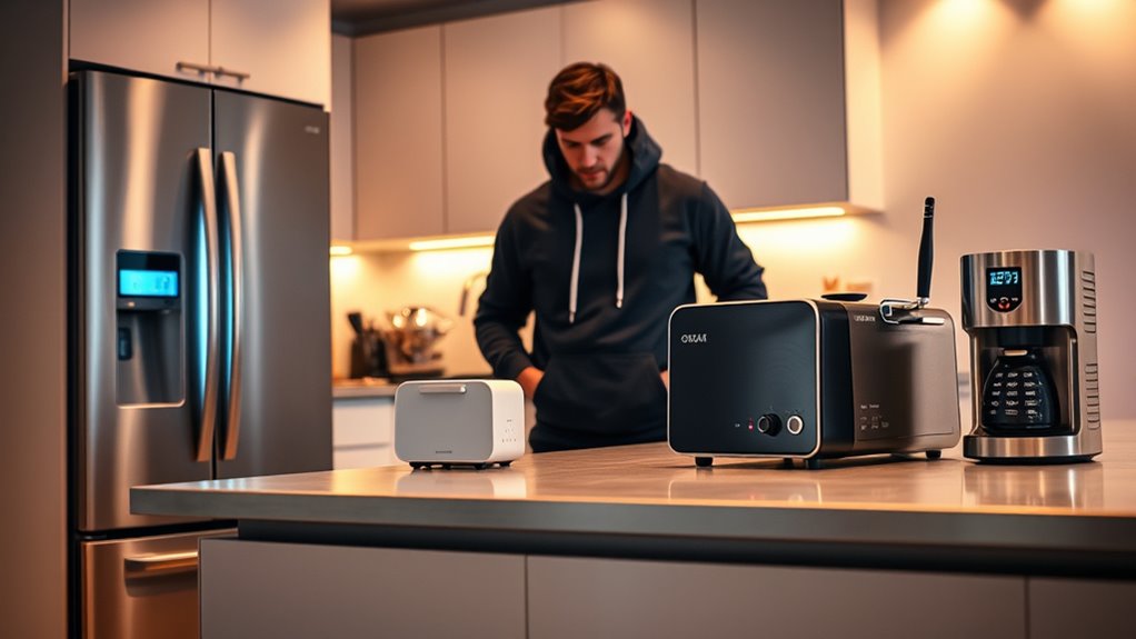 secure smart kitchen devices