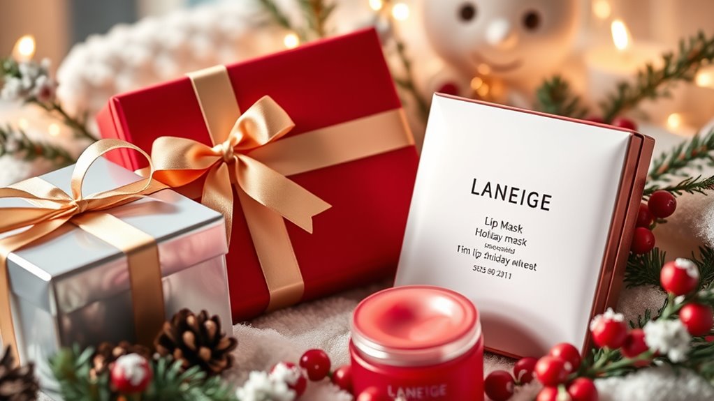 selecting lip mask sets