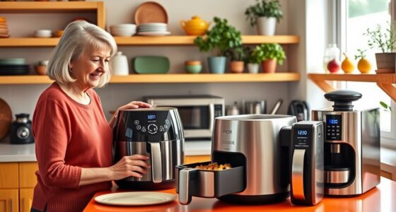 seniors learning kitchen technology