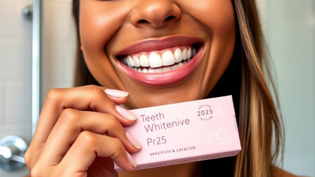 sensitive teeth whitening considerations